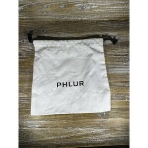 PHLUR Travel Size Perfume Bottle Dust Bag ONLY‎ Drawstring approx 10" X 10"5